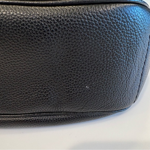 Authentic Black Leather Coach Bag - Picture 10 of 16